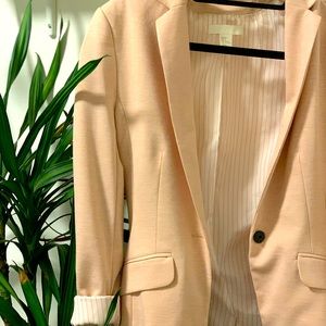 H&M smart pink blazer